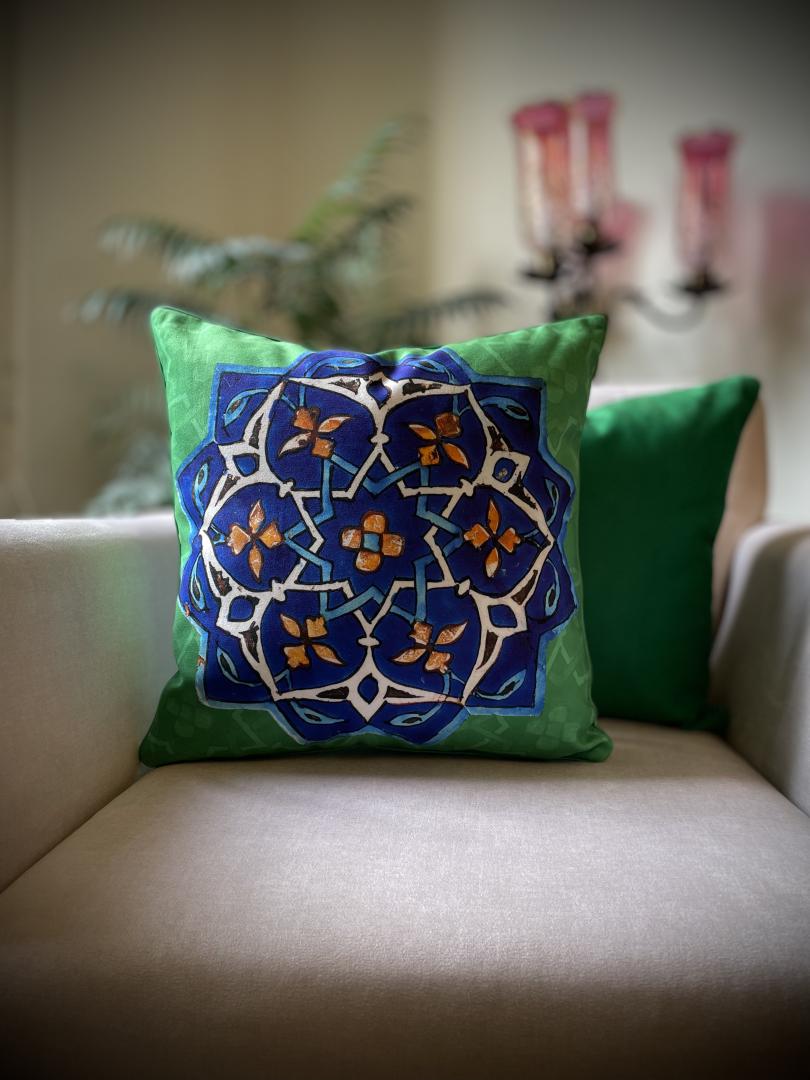 کوسن کندلوس ابعاد ۴۵*۴۵ با بالشتک